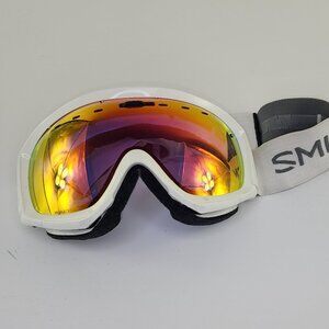 Smith White Ski Snowboard Goggles